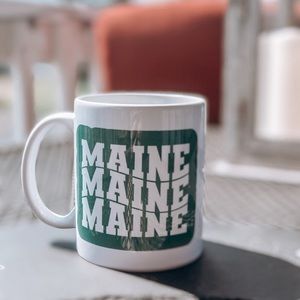 Maine mug handmade